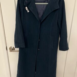 Women's Navy Coat